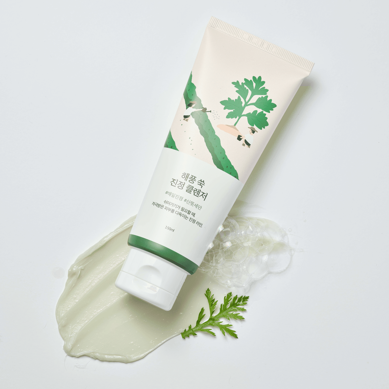 Round Lab Mugwort Calming Cleanser 220 그램