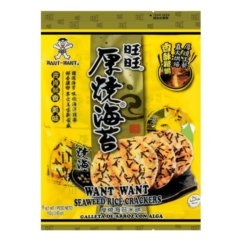 Seaweed Rice Cracker 102g 1 each