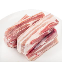 猪五花肉 无骨带皮,  冷冻 3 磅