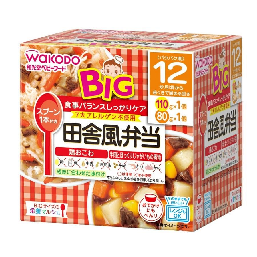 Wakodo Nutrition Marche Country-style Lunch Box 190 그램