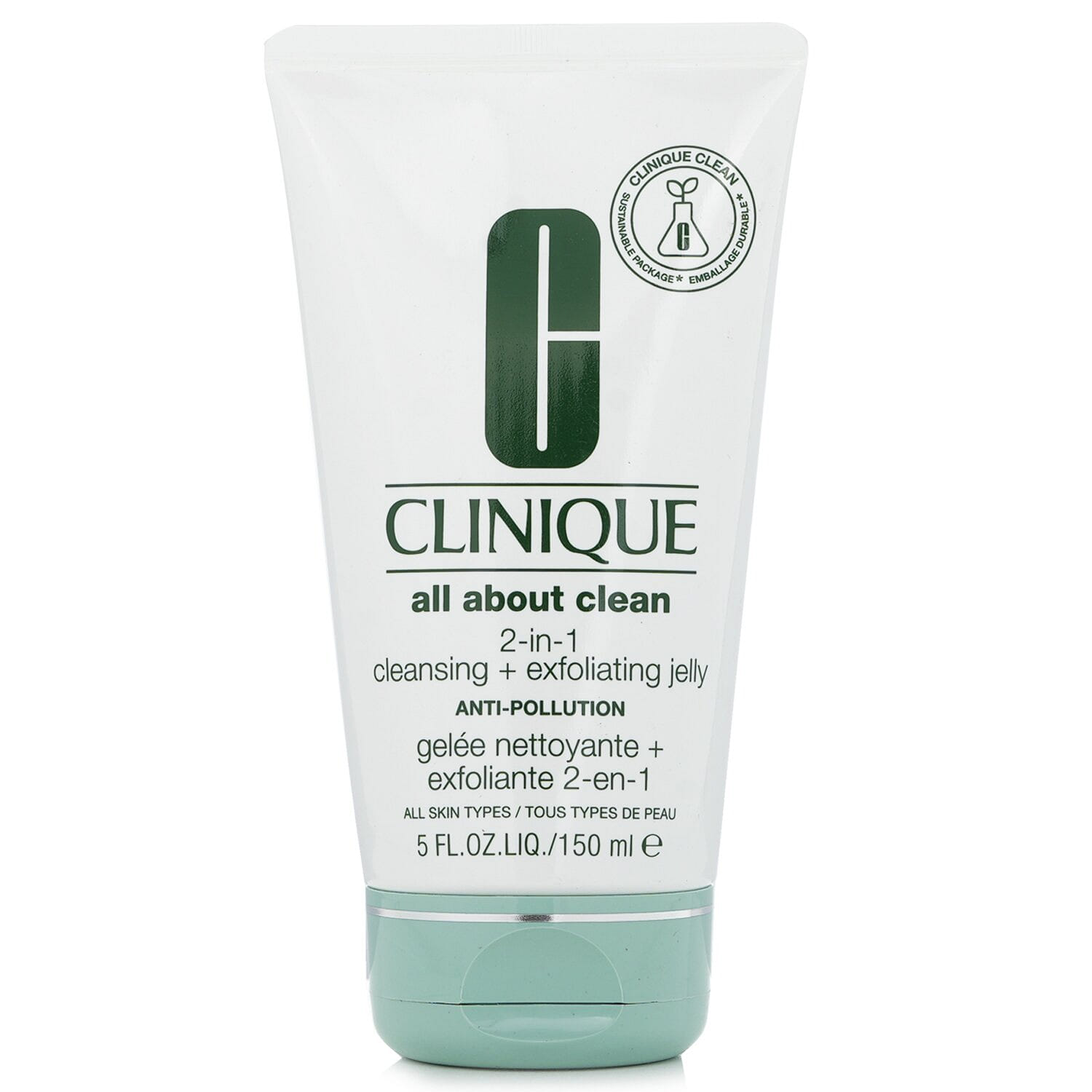 Clinique Exclusive Cleansing 2-in-1 Cleanse + Exfoliate Jelly 150 밀리리터