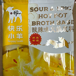 HAPPY LAMB HOT POT BROTH BASE (SOUR & SPICY ) 220 g
