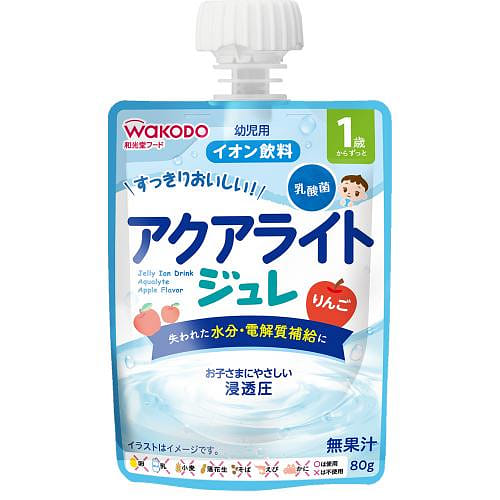WAKODO Electrolyte Squeeze Jelly Apple Flavor 70g 1 each