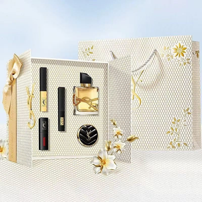 Perfume Small Gold Bar Lipstick Gift Box 1 케이스