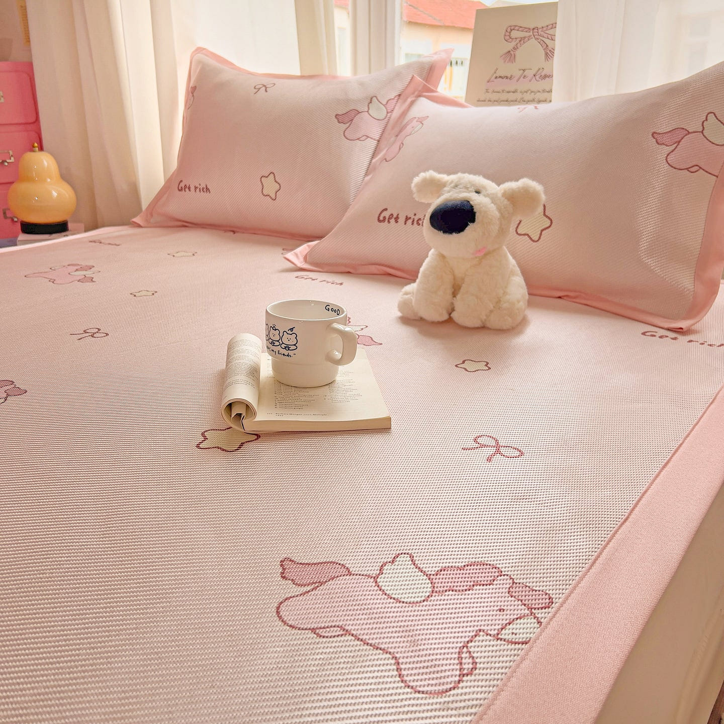 Breezy Buddy Cooling Mat Set Lucky Pony-Twin 2000 g