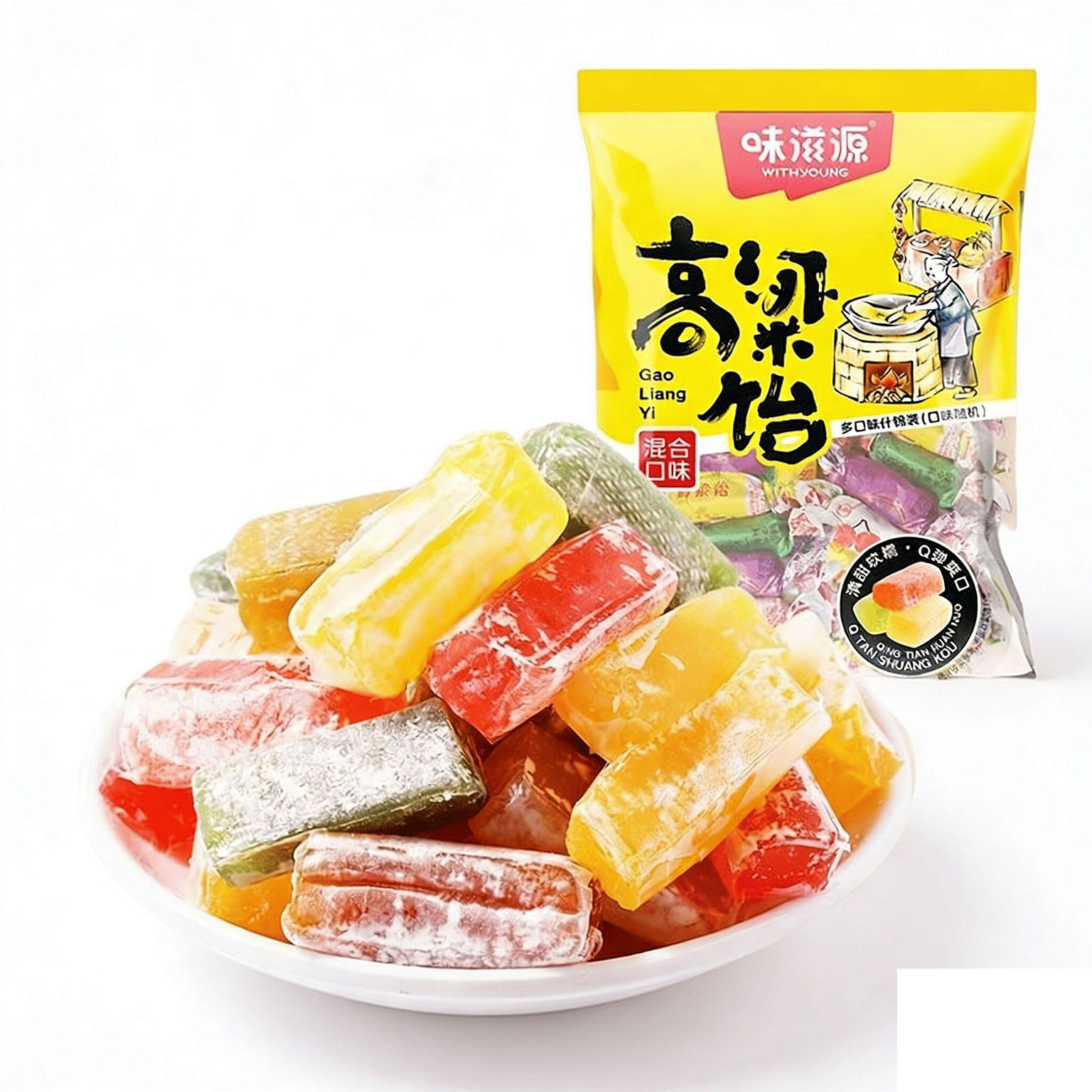 Weiziyuan Sorghum Candy Stretchy Soft Toffee 100 g