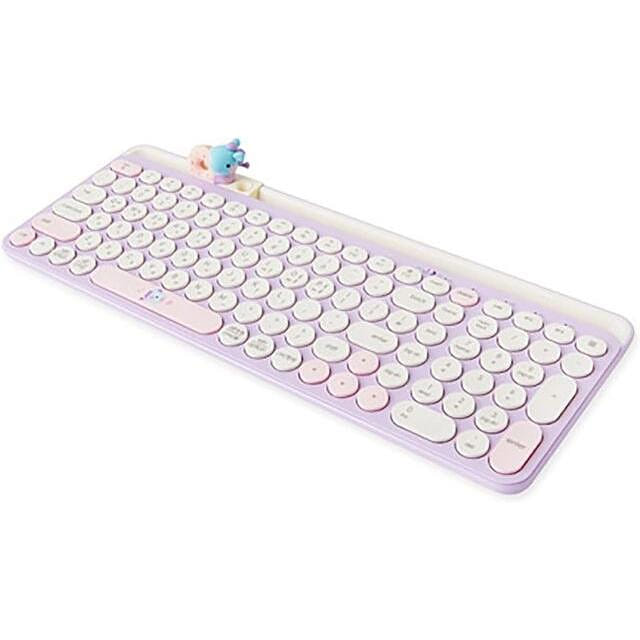 BT21 MININI multi-pairing wireless keyboard by BTS Mang 15 oz