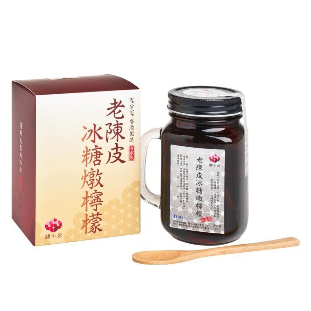 [香港制] 关小姐 20年老陈皮冰糖炖西西里柠檬 670 克