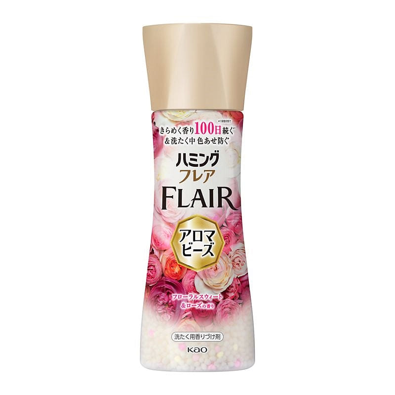 Kao Flair Aroma Beads,Floral Sweet & Rose Scent 260 g