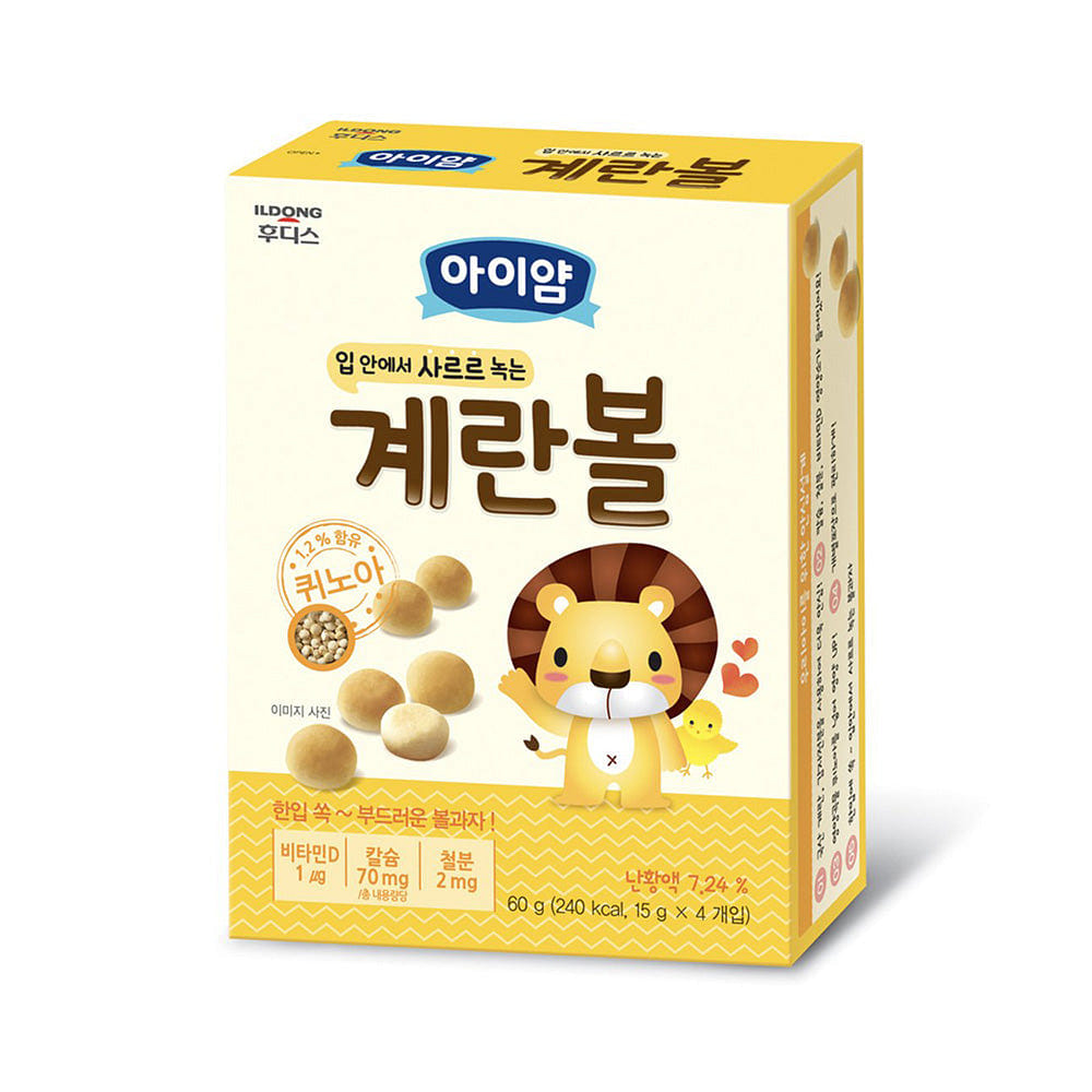 ILDONG FOODIS Aiyam Egg Ball 60 g
