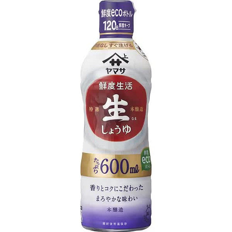 Yamasa Freshness Life Special Raw Soy Sauce 600ml 1 each