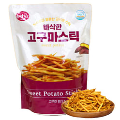 Sweet Potato Fries Chip Sticks, Korean Old style snacks Yam chips snack 10.6 oz
