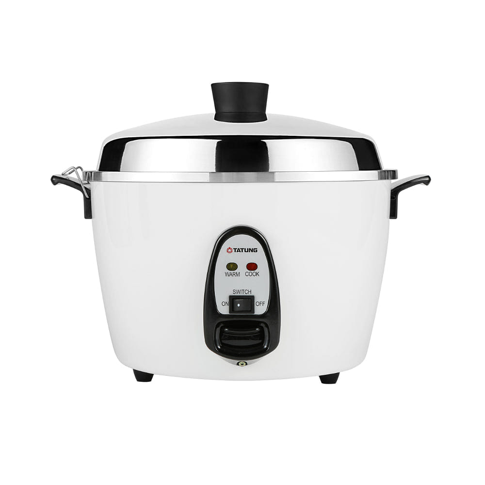TATUNG 10-Cups White, Aluminum Outer, Stainless Inner Pot TAC-10G 1 개