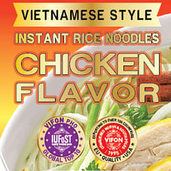 [ VIFON ] Chicken Pho Bowl 70g - 12 Bowl 1 case