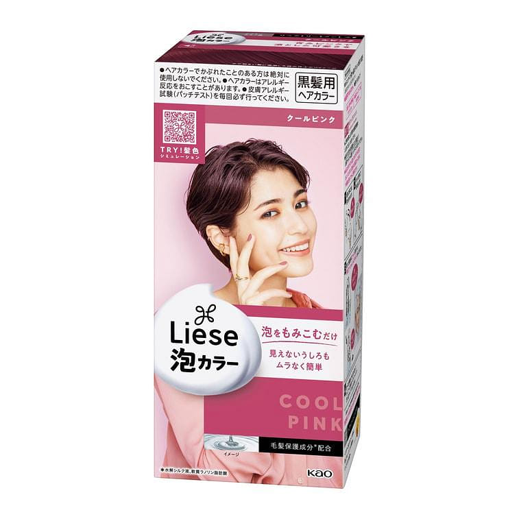 Kao LIESE PRETTIA Foaming Hair Chill Pink 108 밀리리터