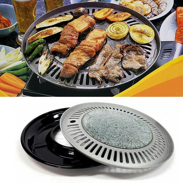 Germanium Stone Korean Barbecue Grill Pan(BBQ Pan) 1 개