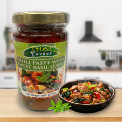 Chili Paste with Sweet Basil Leaves 8 oz