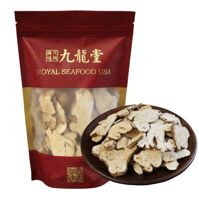 Royal Seafood USA Premium Atractylodes Slice (Bai Zhu) 8oz 8 oz