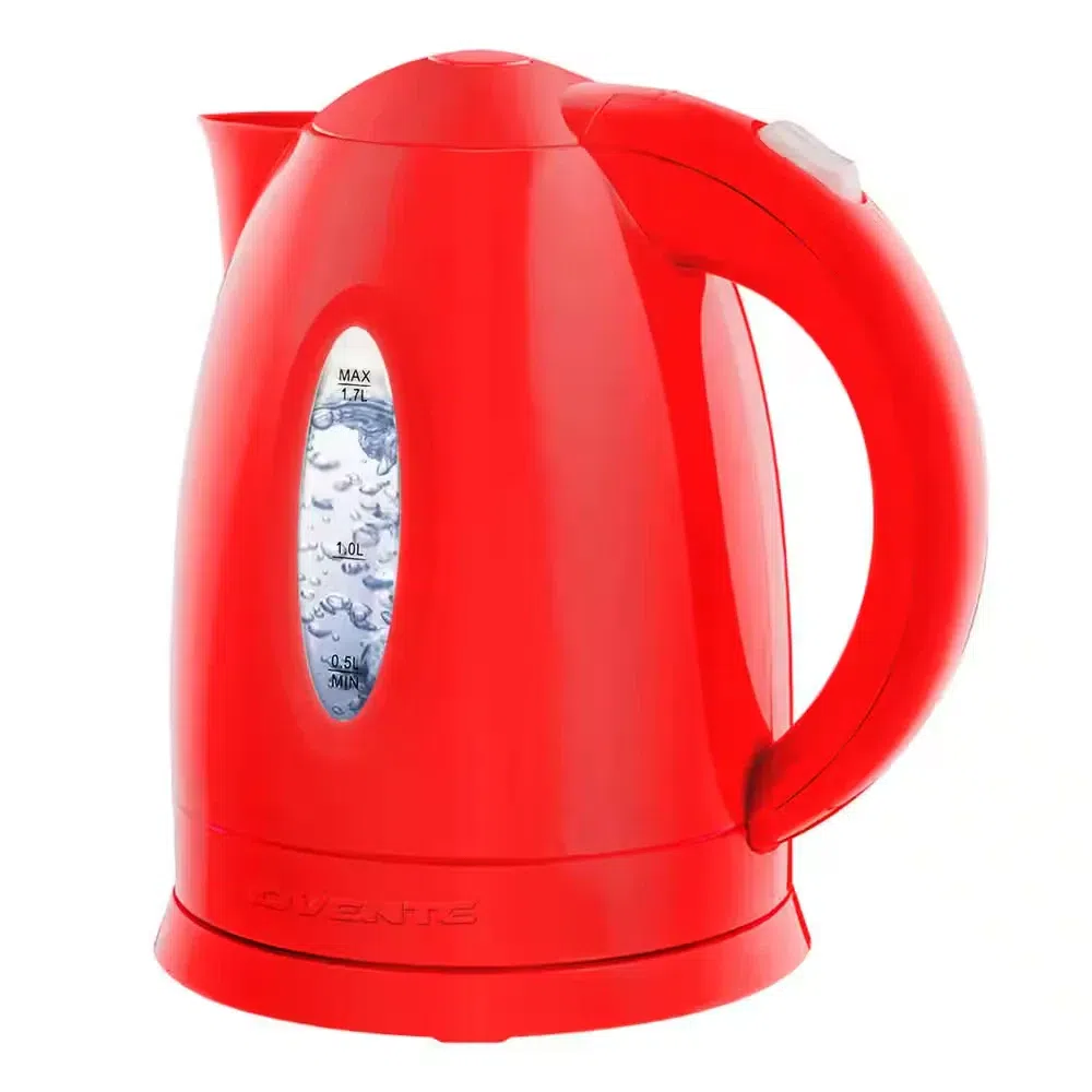 KP72R 7-Cup Red BPA Free Electric Kettle with Auto 1 pack