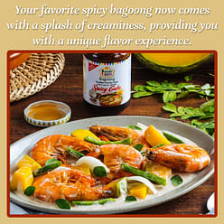 Barrio Fiesta Spicy Gata Bagoong in Jar 250g 1 can