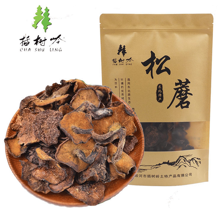 长白山特产】插树岭松蘑蘑菇松菇东北特产菌菇干货250g - Weee!