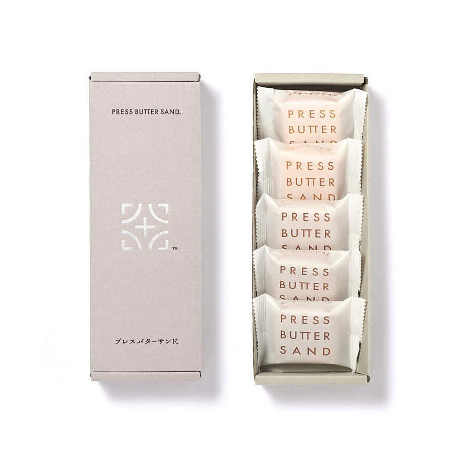 PRESS BUTTER SAND  Lava Caramel Filled Cookies 1 케이스