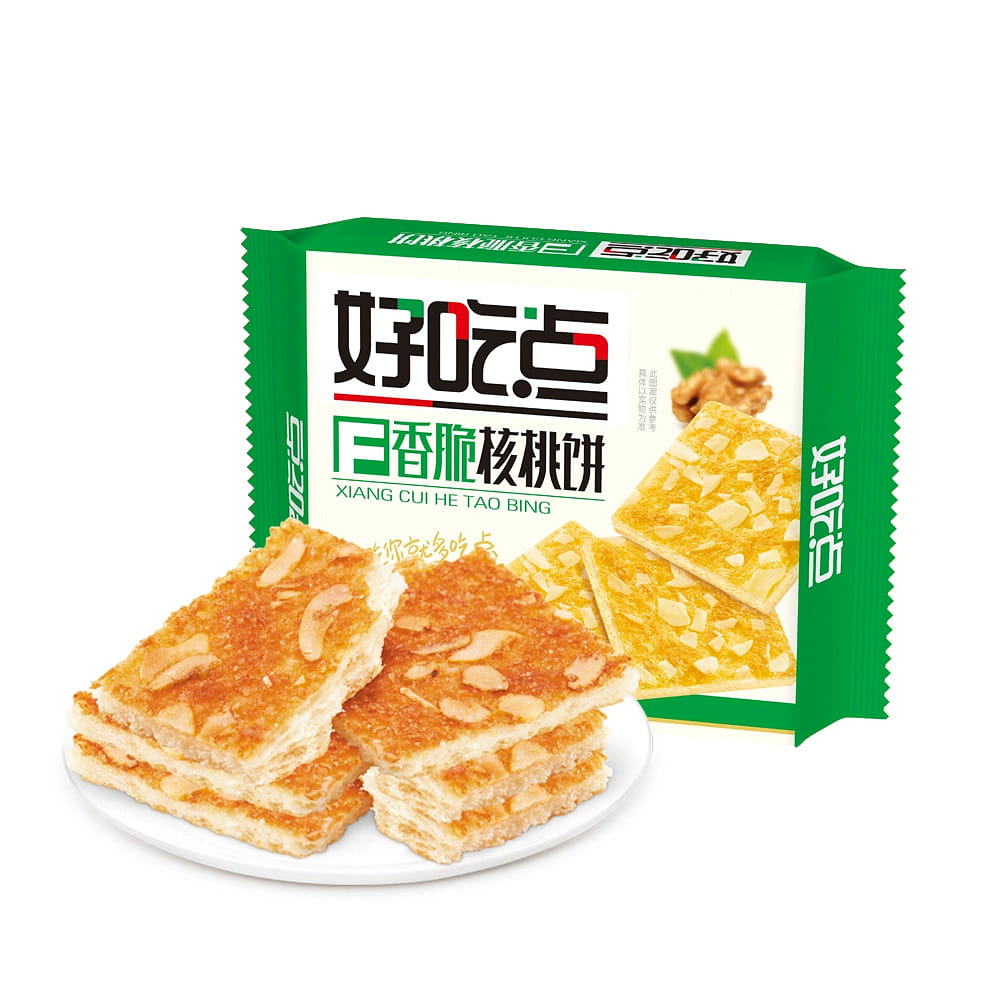 HCD Crispy Nut Thin Walnut Biscuits Cookies Snacks 108 g