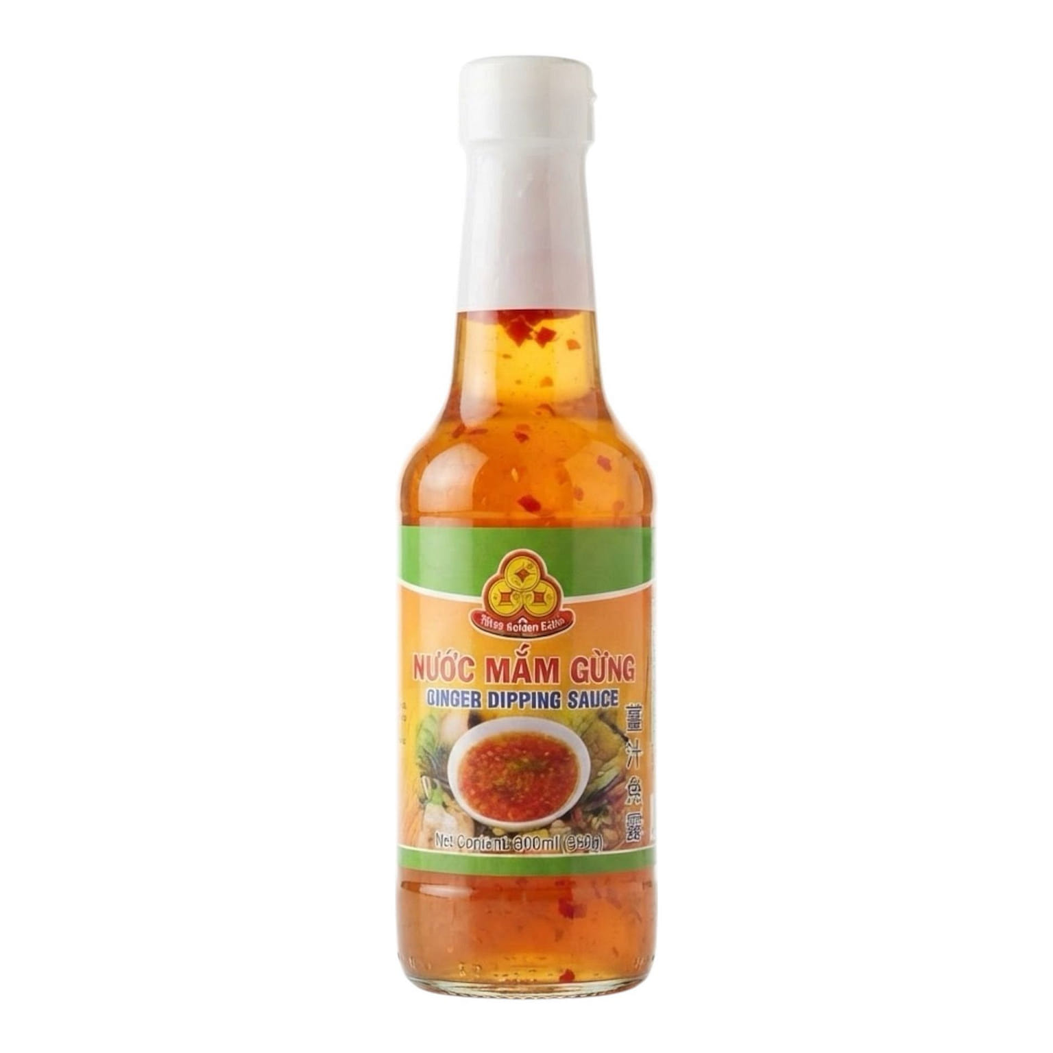 Three Golden Coins Ginger Dipping Sauce 300ml 300 ml