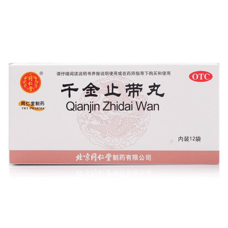 Tong Ren Tang Qianjin Zhidai Wan 6g x12 Sachets 72 그램