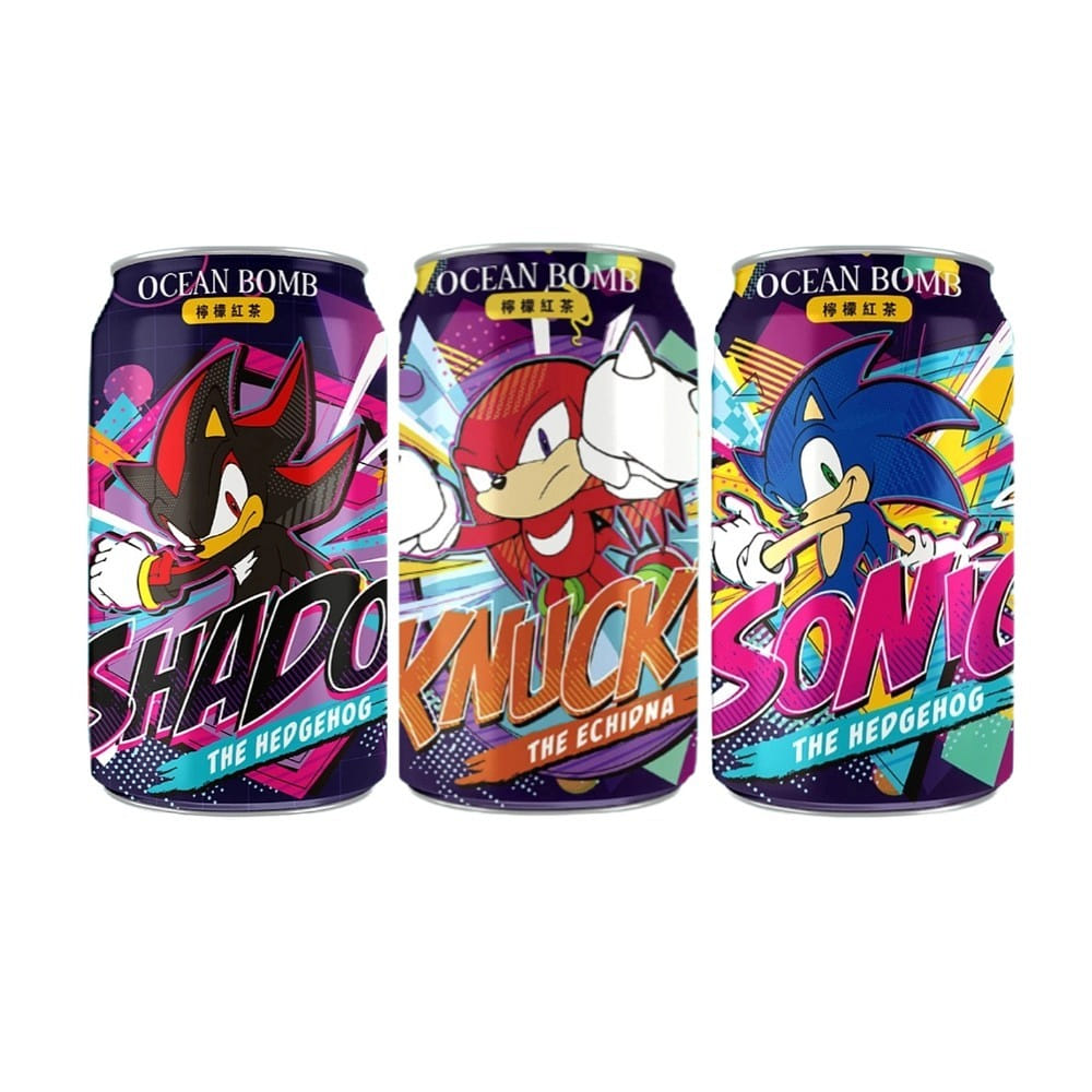 Ocean Bomb Sonic Lemon Black Tea (Randomly) 330 밀리리터