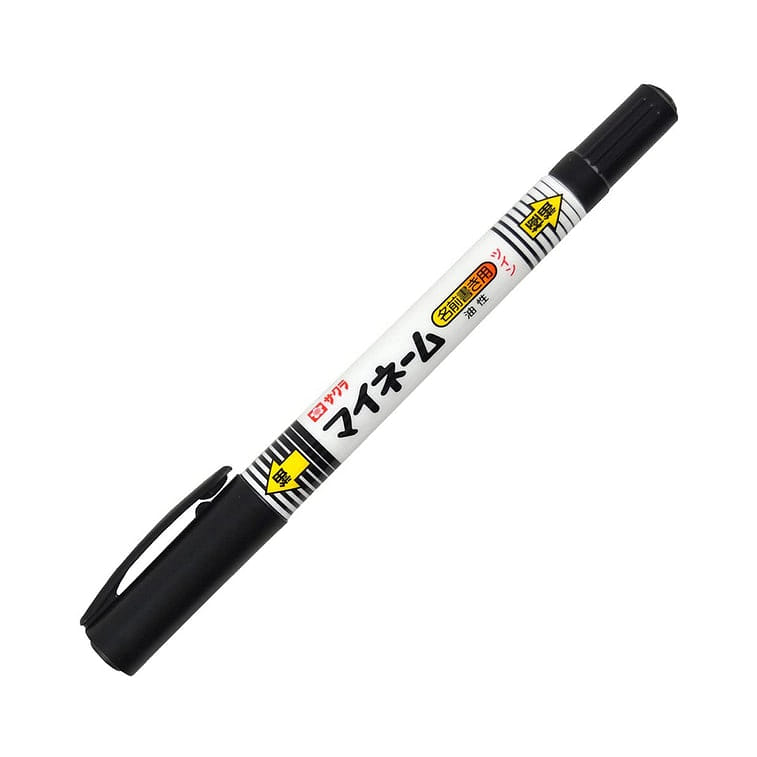 Sakura Name Pen Marker Pen Double-ended Fine 1 개