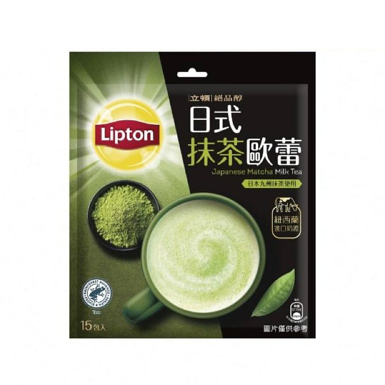 Lipton 15pcs Japanese Matcha Milk Tea 285 그램