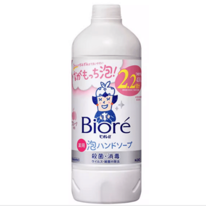 KAO Biore Foam Hand Wash Refill, 430ml #Fruit 1 개