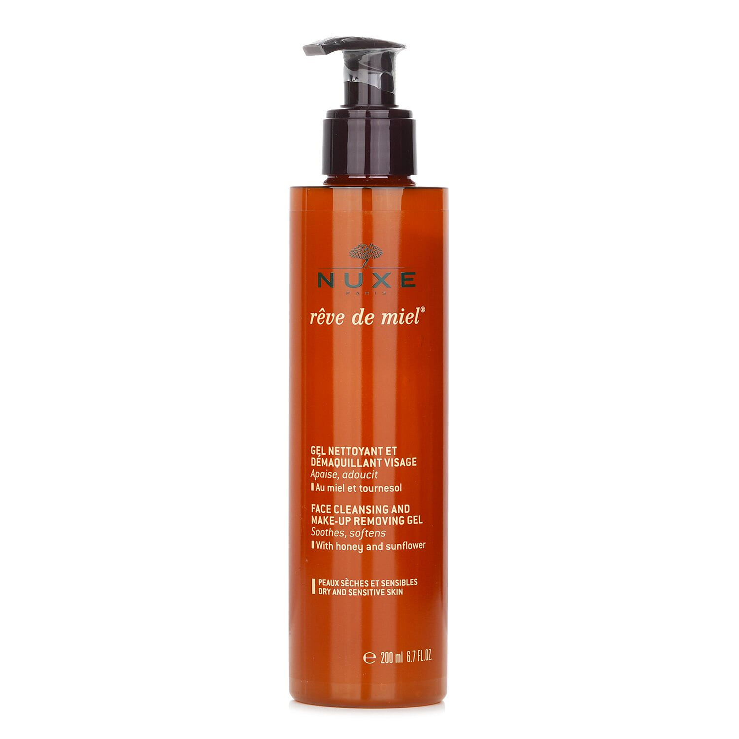 Nuxe Reve De Miel Face Cleansing & Makeup Remo 200 밀리리터