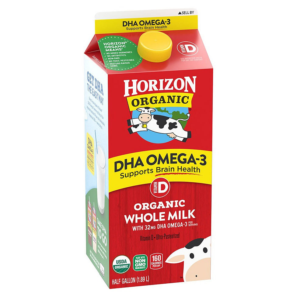 Horizon Leche Entera Orgánica Con DHA Omega 3 64 Onzas 64 onza(s)