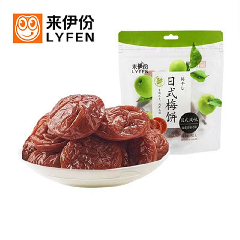 Japanese plum cakes from Iraq are sweet, sour and mellow 80 그램