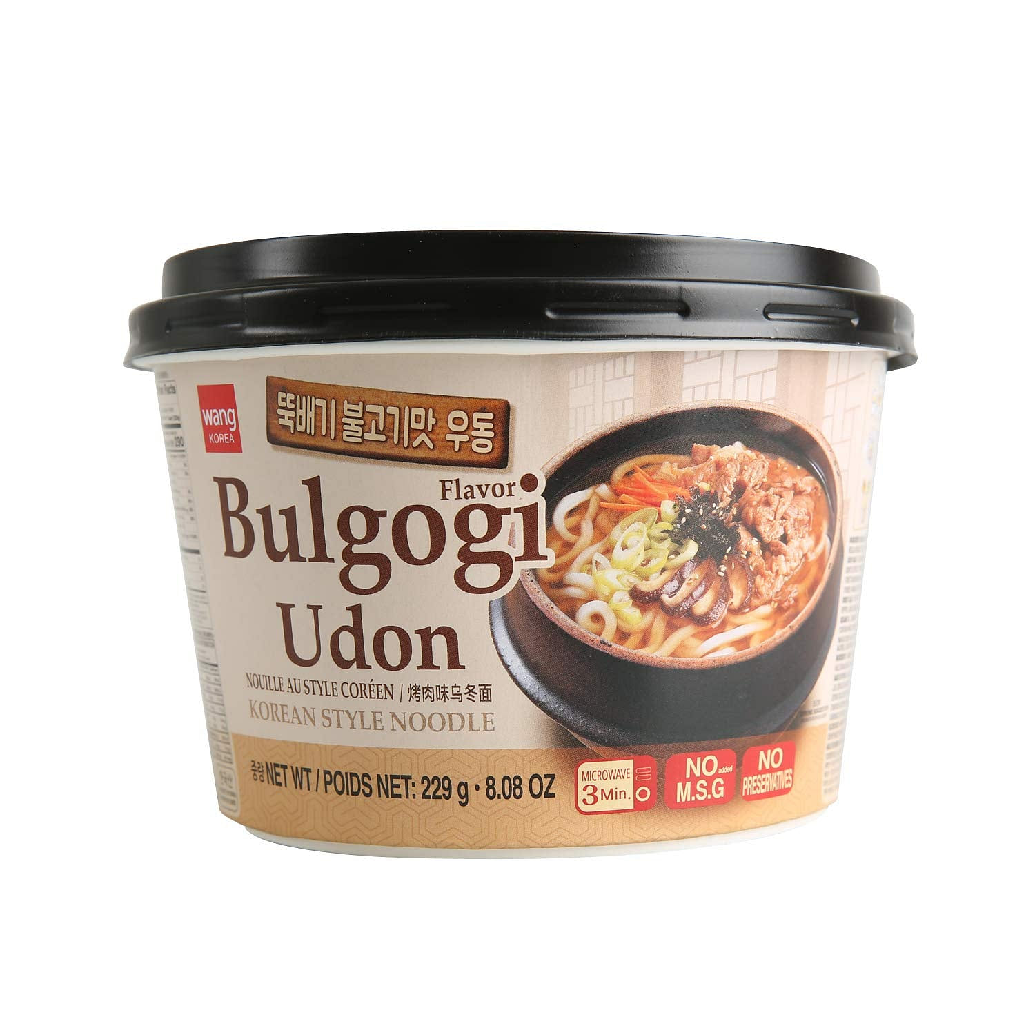 Wang Korea BBQ Bulgogi Udon Bowl 8.08oz 1 개