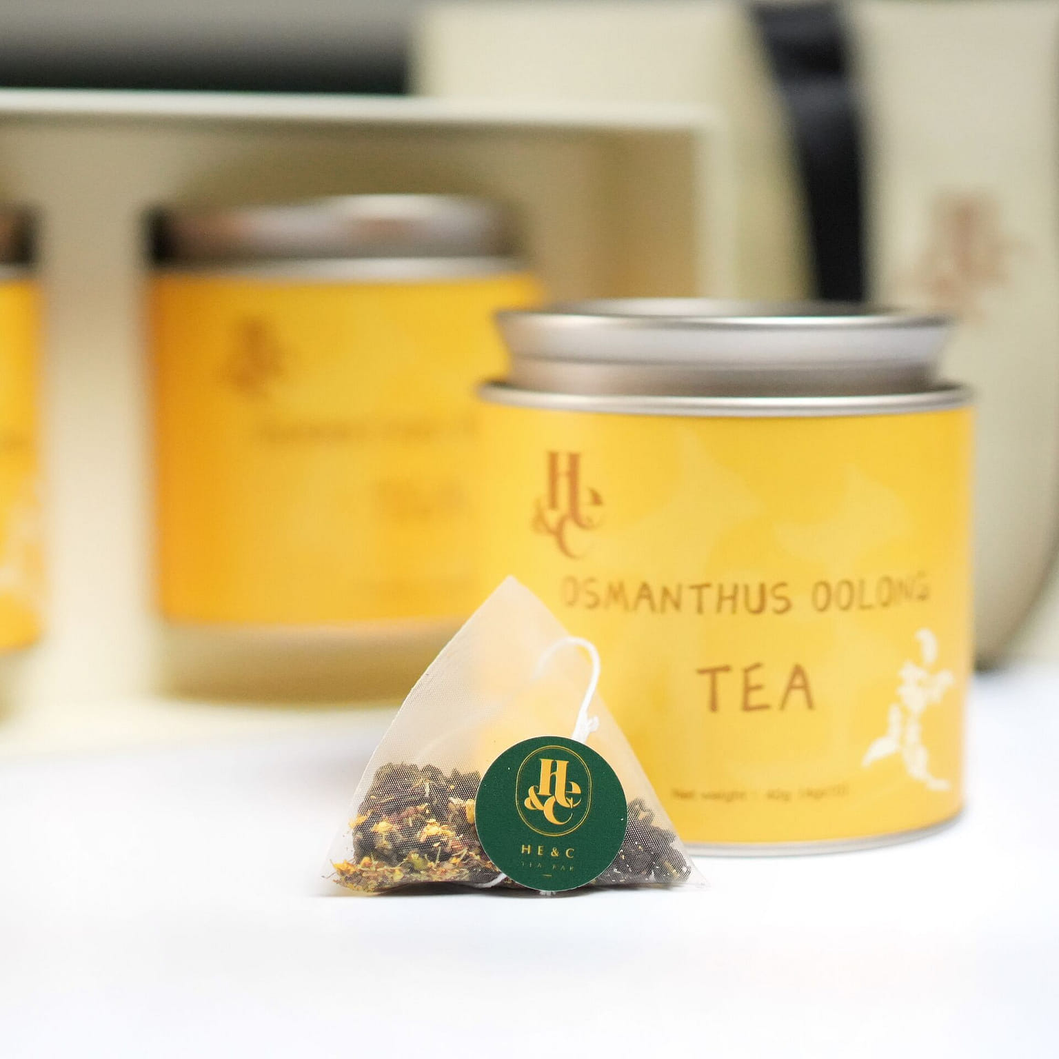 HE&C TEA Gift Osmanthus Oolong Tea 80 그램
