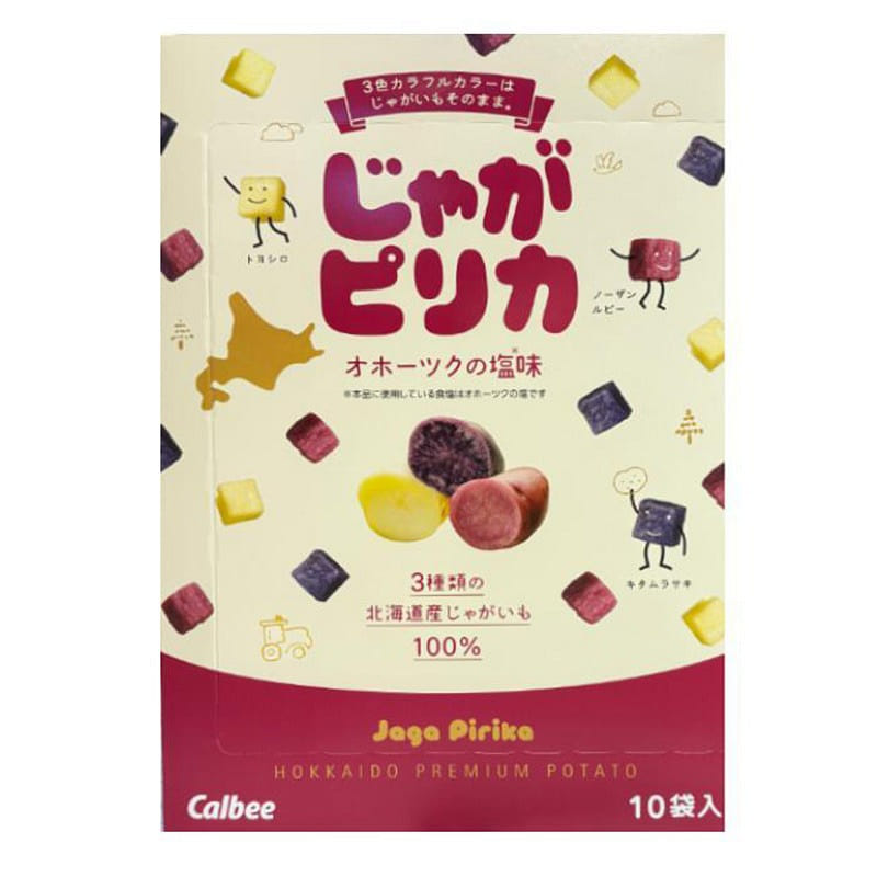 カルビー 北海道ポテト三姉妹 10パック/箱 1 個