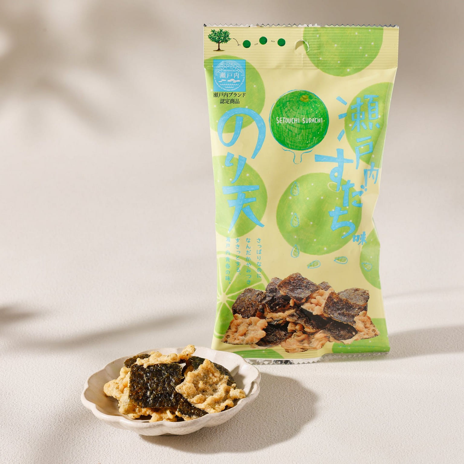 Citrus Squid Seaweed Chips (2 Pcs) 68 그램