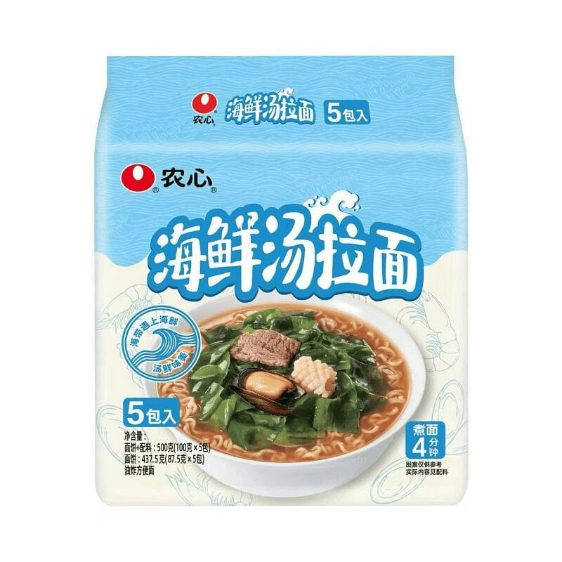 農心海鮮湯拉麪100g*5袋 500 克