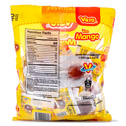 Vero Mango Chili Coated Lollipops Candy 19.6 oz