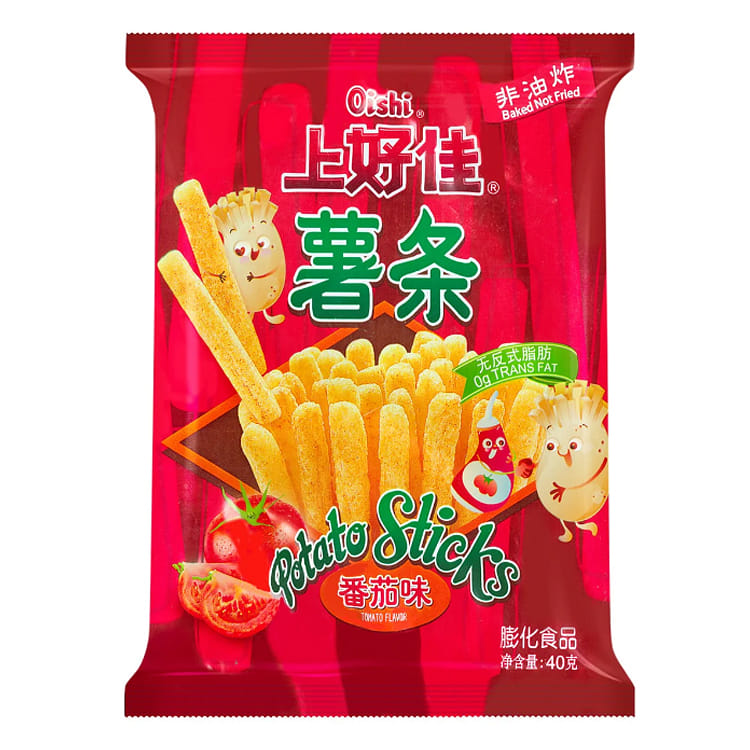 OISHI Potato Sticks (Tomato Flavor) 40 그램