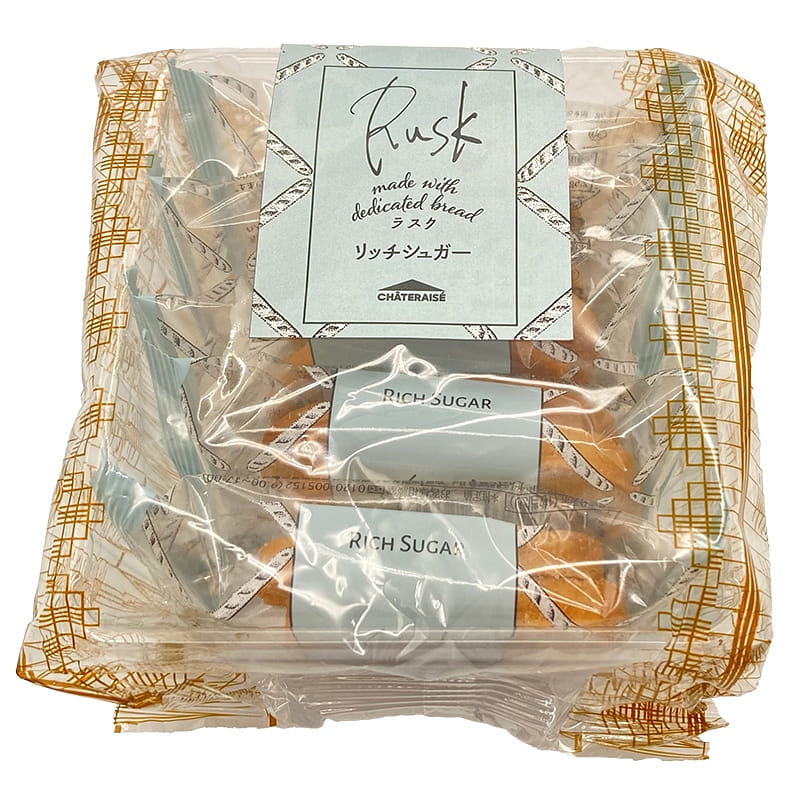 Chateraise Sugar Rusk with Melted Butter 5 Packs 1 pack
