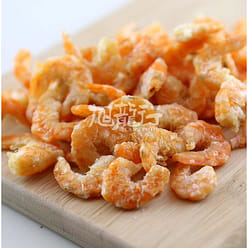 XLSEAFOOD Premium Sun Dried Ecuador Shelled White Prawn Shrimp#500  0.5 Lb (8oz) 8 oz