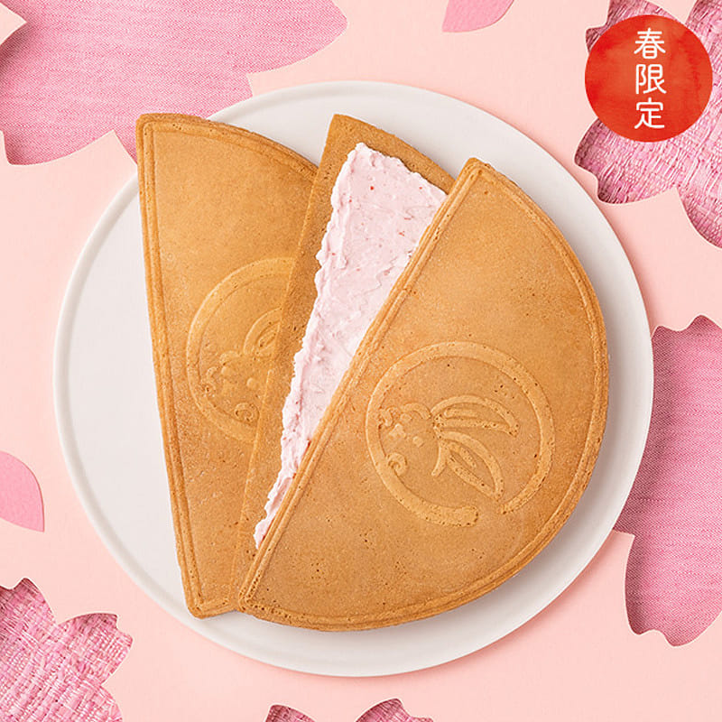 镰仓五郎本店 镰仓樱花茶半月饼 10枚装 10 份
