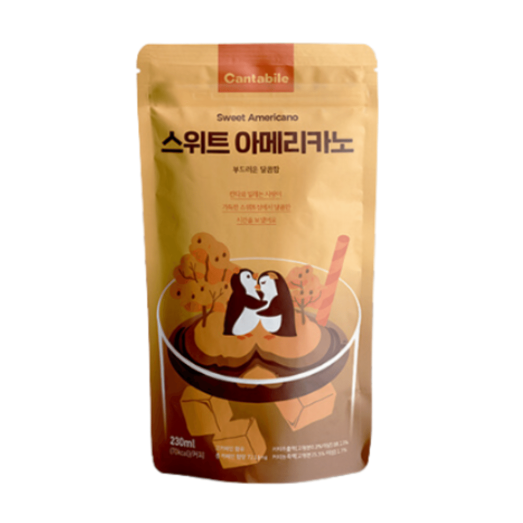 Cantabile 韓國飲料袋甜美式咖啡 230 毫升