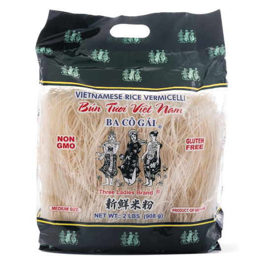 weee_dried_Three Ladies Brand Vietnamese Rice Vermicelli, Medium Size 32 oz 1 each
