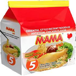 Mama Instant Noodles Artificial Chicken Flavor 1 each