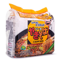 Sapporo Ichiban Instant Noodle, Yakisoba 5pk 18 oz*6 pack